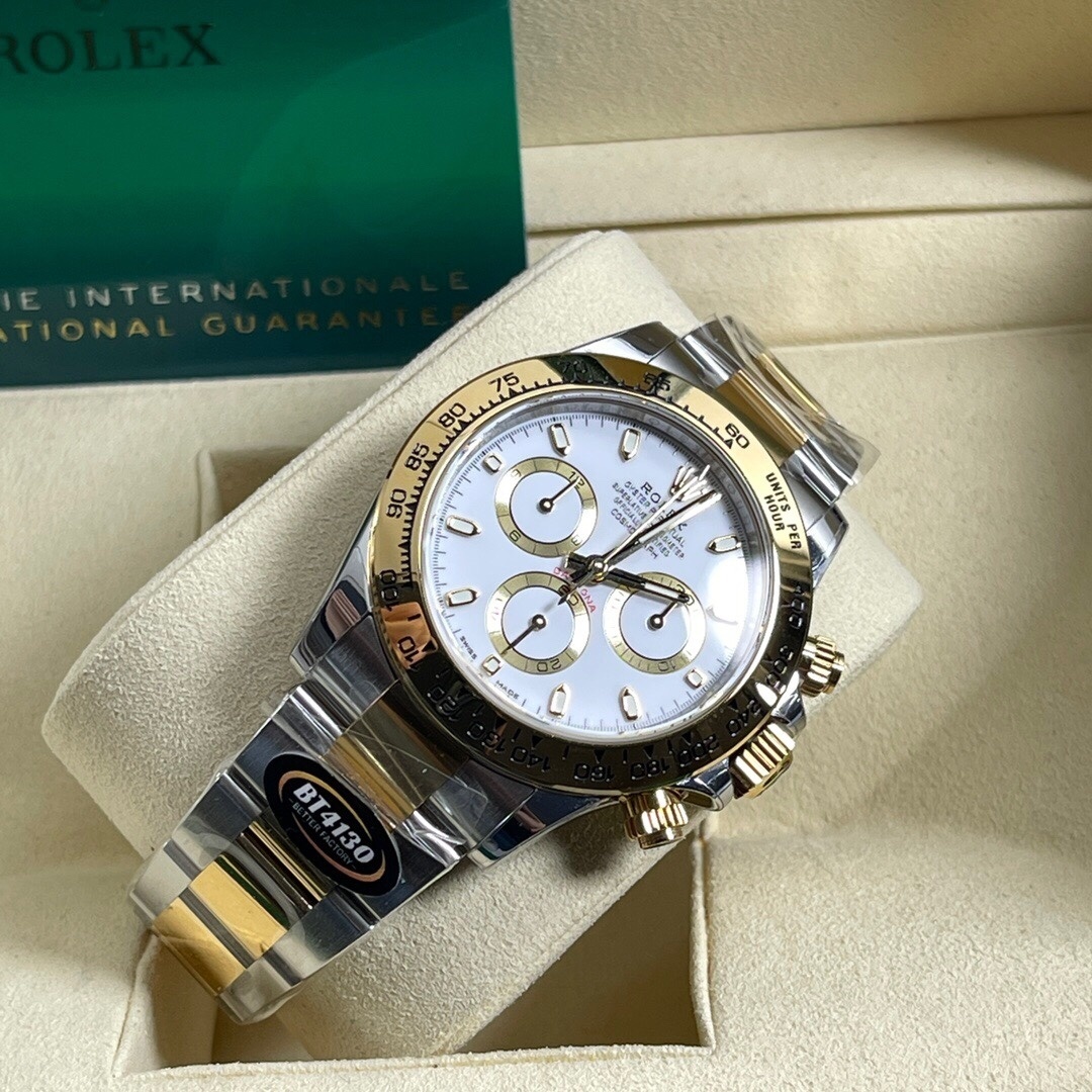 Rolex Daytona 116503 White Dial Oystersteel and Yellow Gold two-tone 40mm
