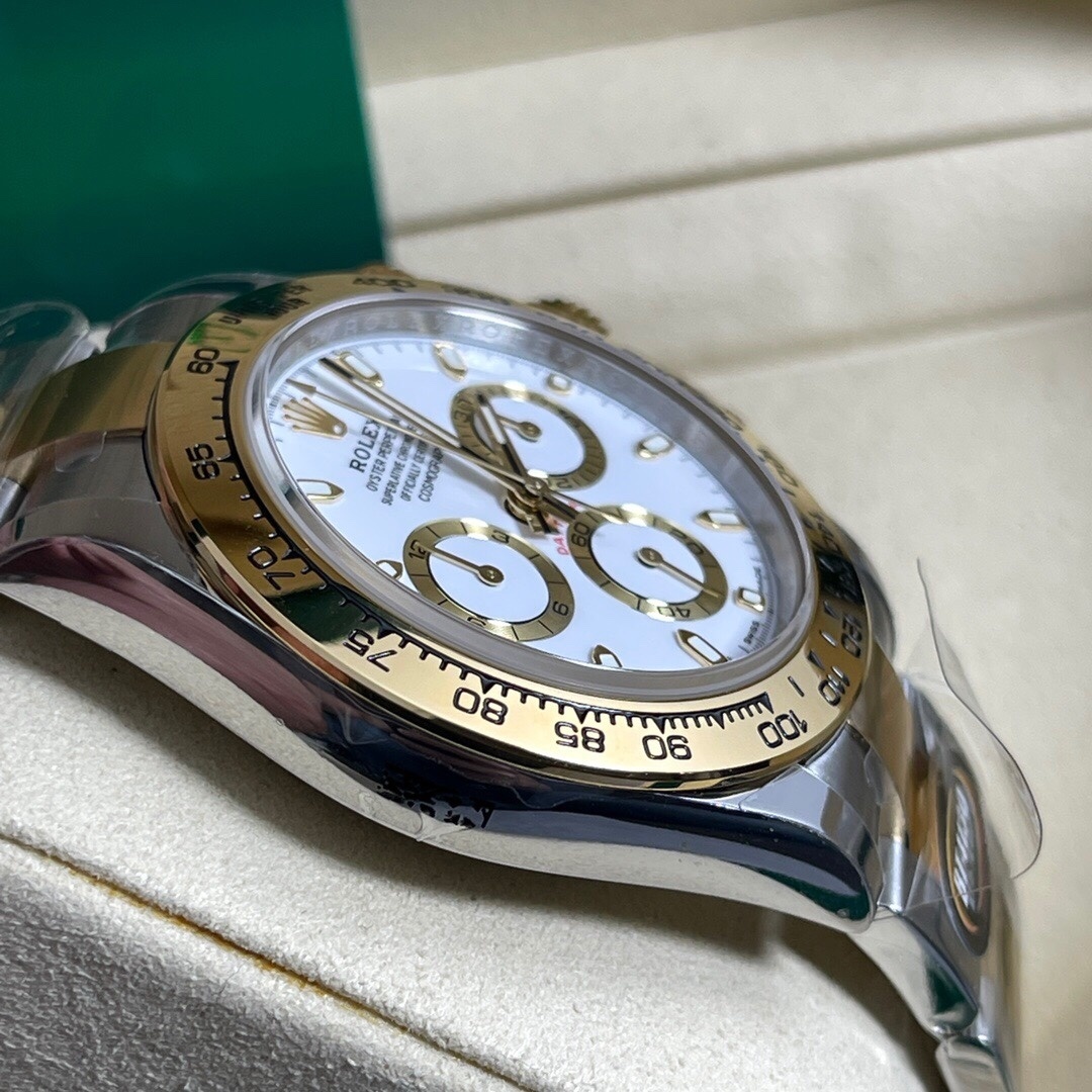 Rolex Daytona 116503 White Dial Oystersteel and Yellow Gold two-tone 40mm