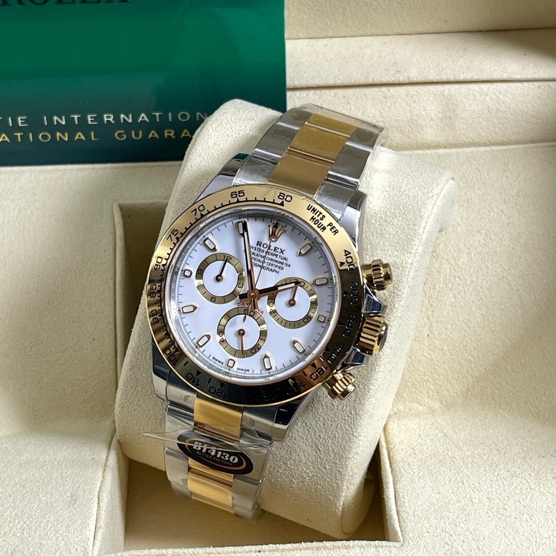 Rolex Daytona 116503 White Dial Oystersteel and Yellow Gold two-tone 40mm