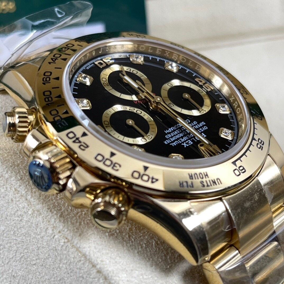 Rolex Daytona 40mm 116508 Black Diamond Dial