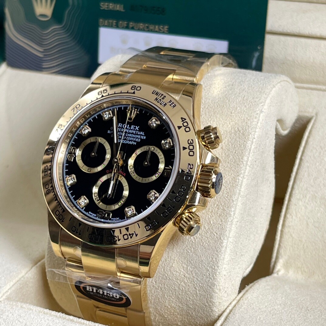 Rolex Daytona 40mm 116508 Black Diamond Dial