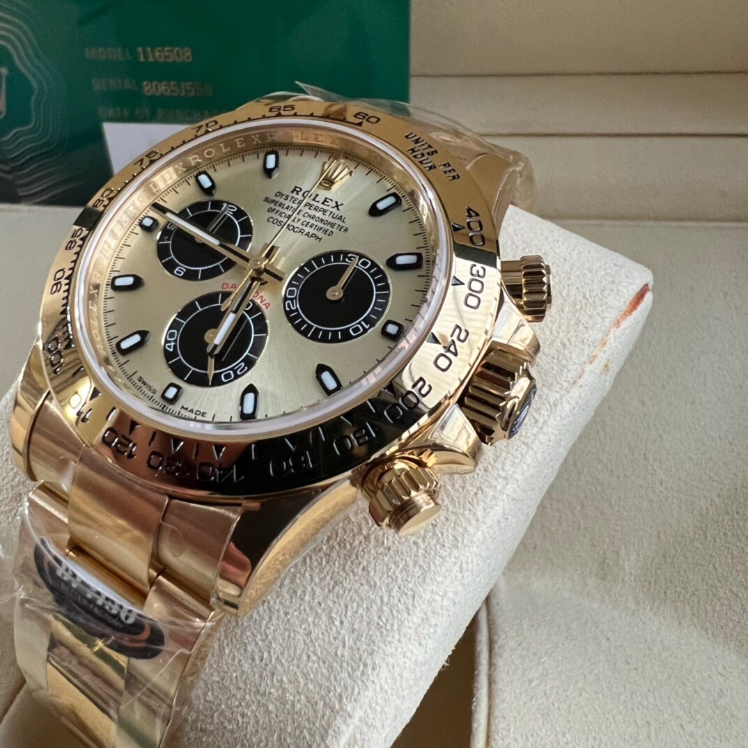 Rolex 116508 Daytona Champagne Dial