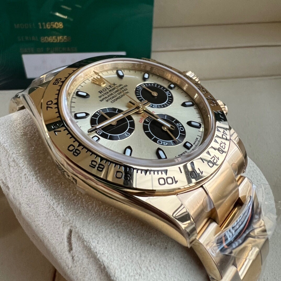 Rolex 116508 Daytona Champagne Dial