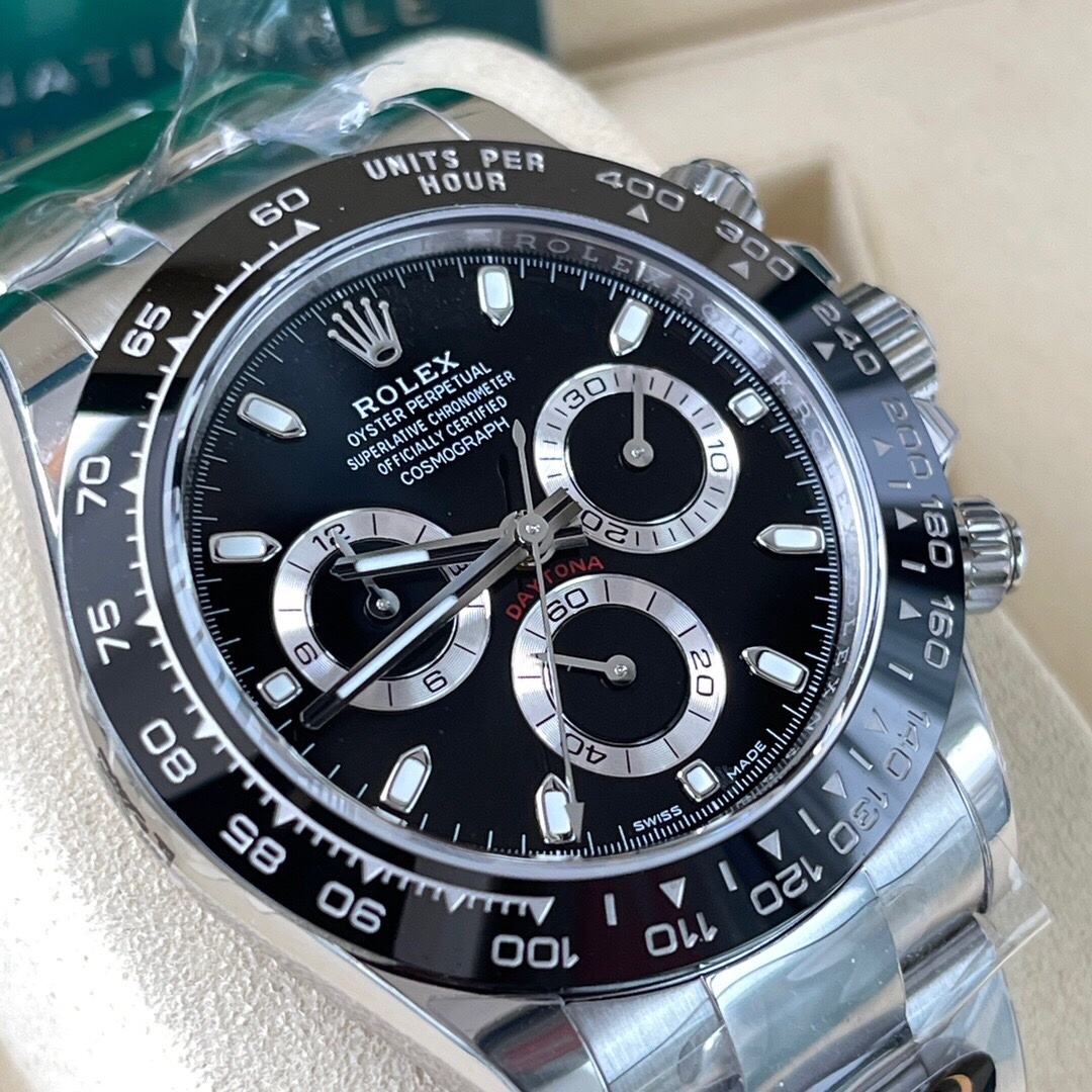Rolex Daytona Cosmograph Black Panda Dial (116500LN)