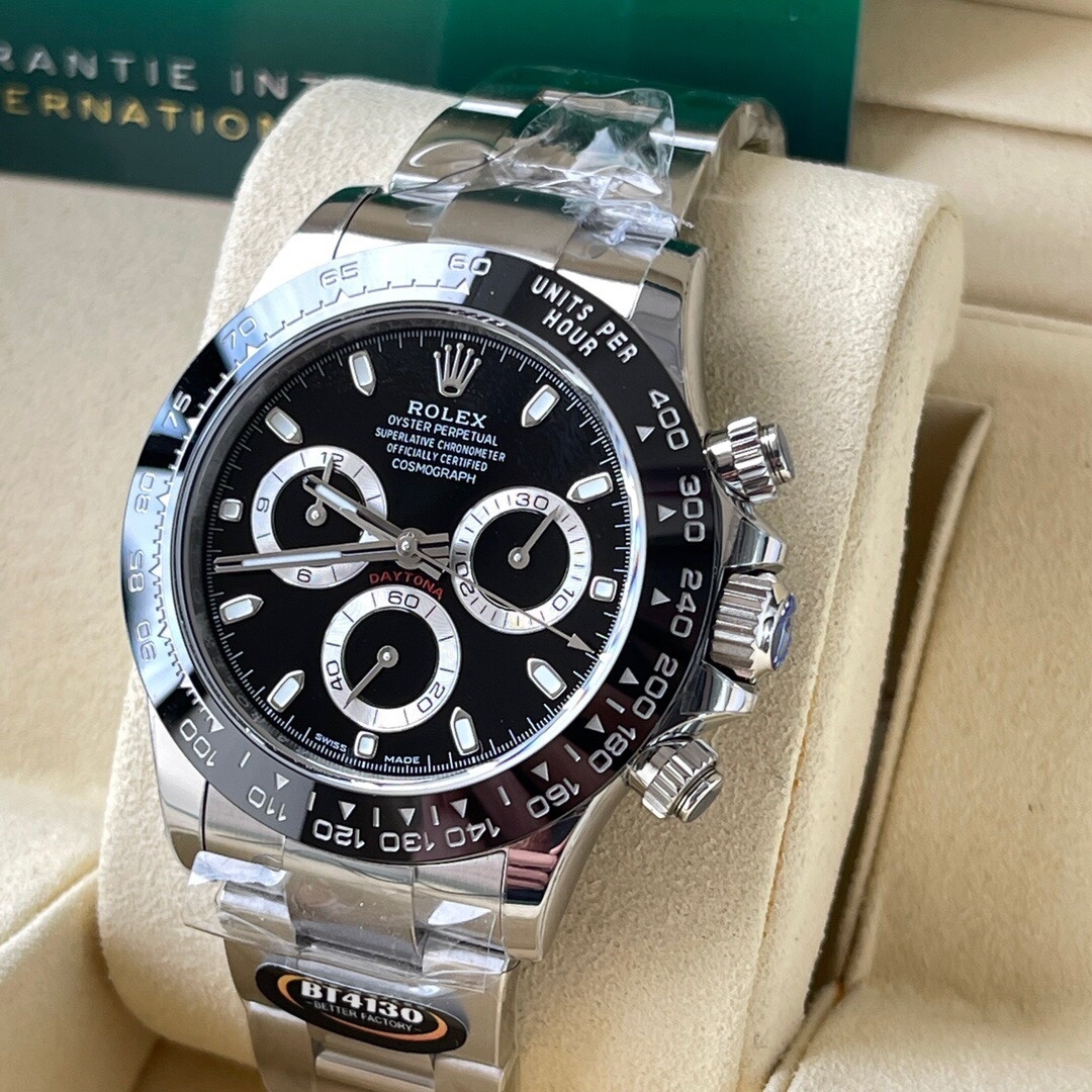 Rolex Daytona Cosmograph Black Panda Dial (116500LN)