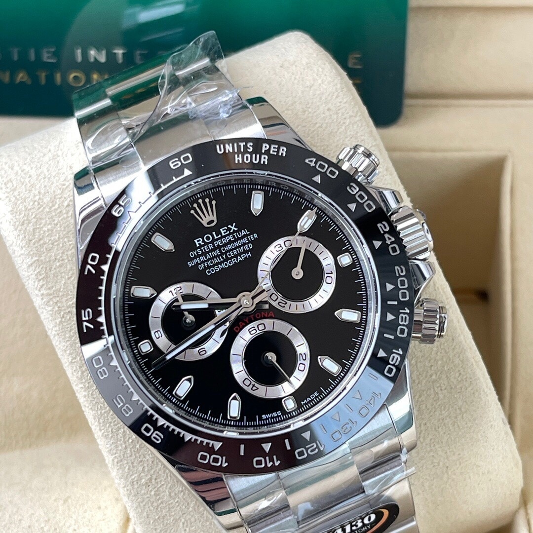 Rolex Daytona Cosmograph Black Panda Dial (116500LN)