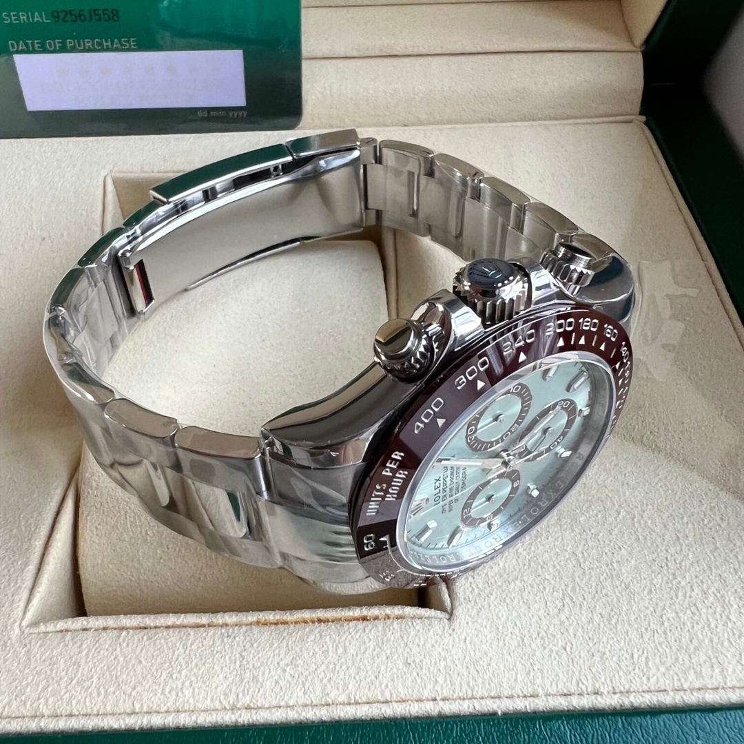 Rolex  Cosmograph Daytona Chronograph Automatic Chronometer Ice-Blue Dial Men's Watch