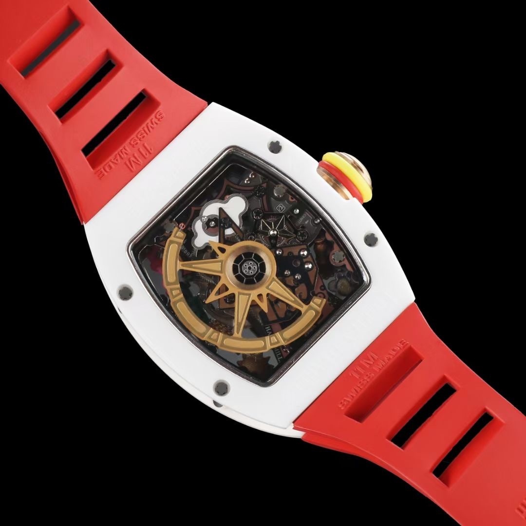 Richard Mille RM 88 Smiley Automatic Tourbillon Watch strap red