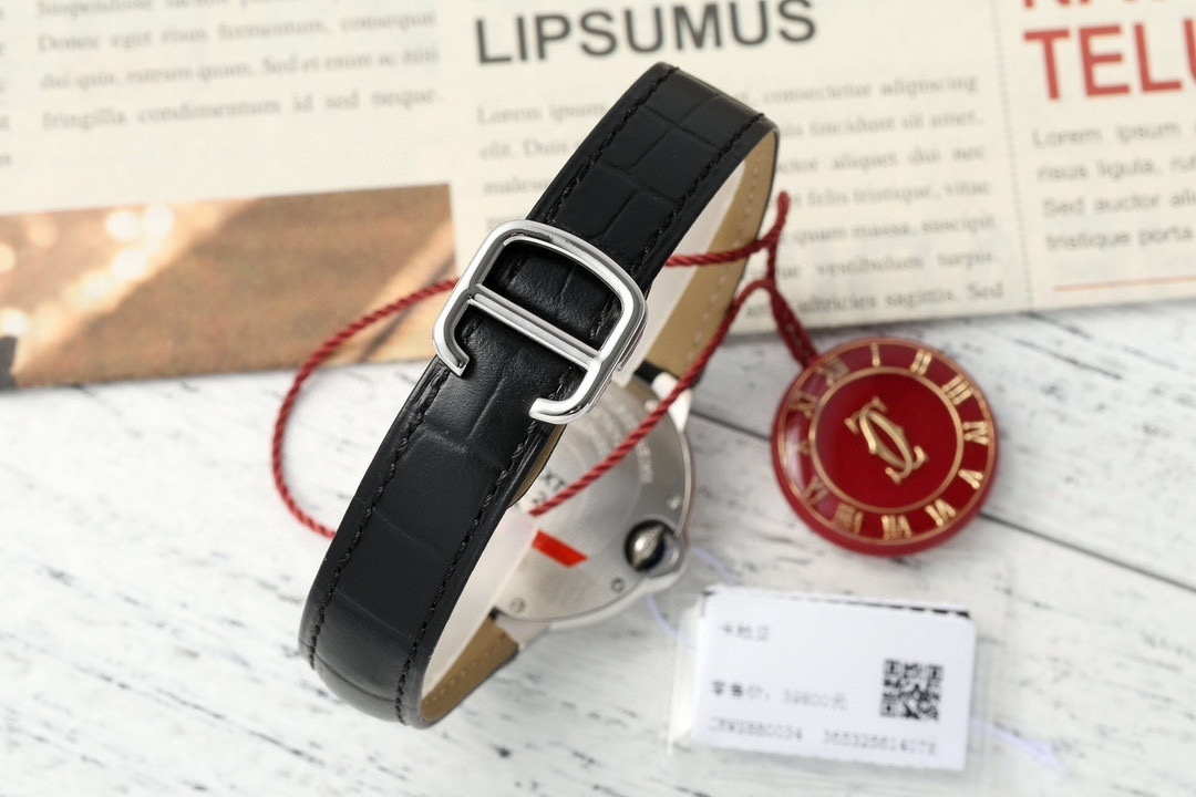 Top-grade watches 06549 Pre-Owned Cartier Ballon Bleu De Cartier Automatic 36mm