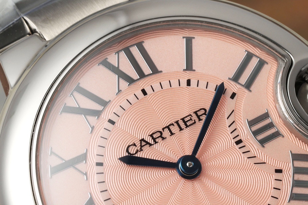 Cartier Ballon Bleu Automatic Pink Dial Unisex Watch