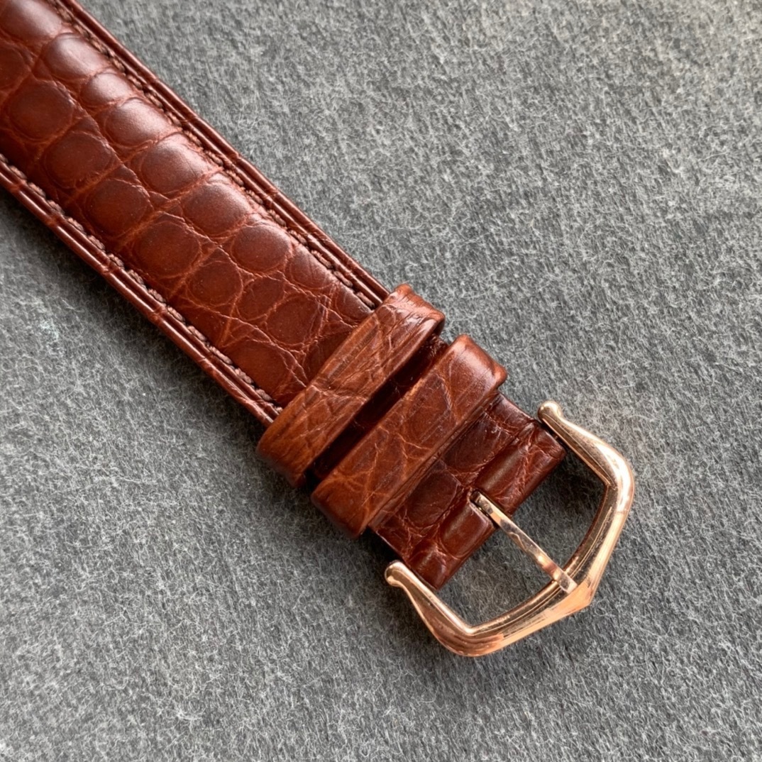 Cartier Tank Solo 18k Rose Gold Ref. 3167 Large 27.5mm w/ Original Buckle