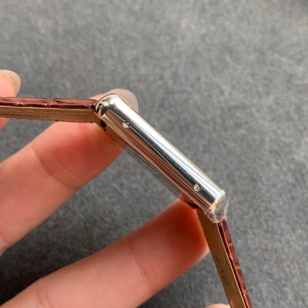 Cartier Tank Solo Stainless Steel Silver Dial 27mm Quartz Men’s Watch W5200003