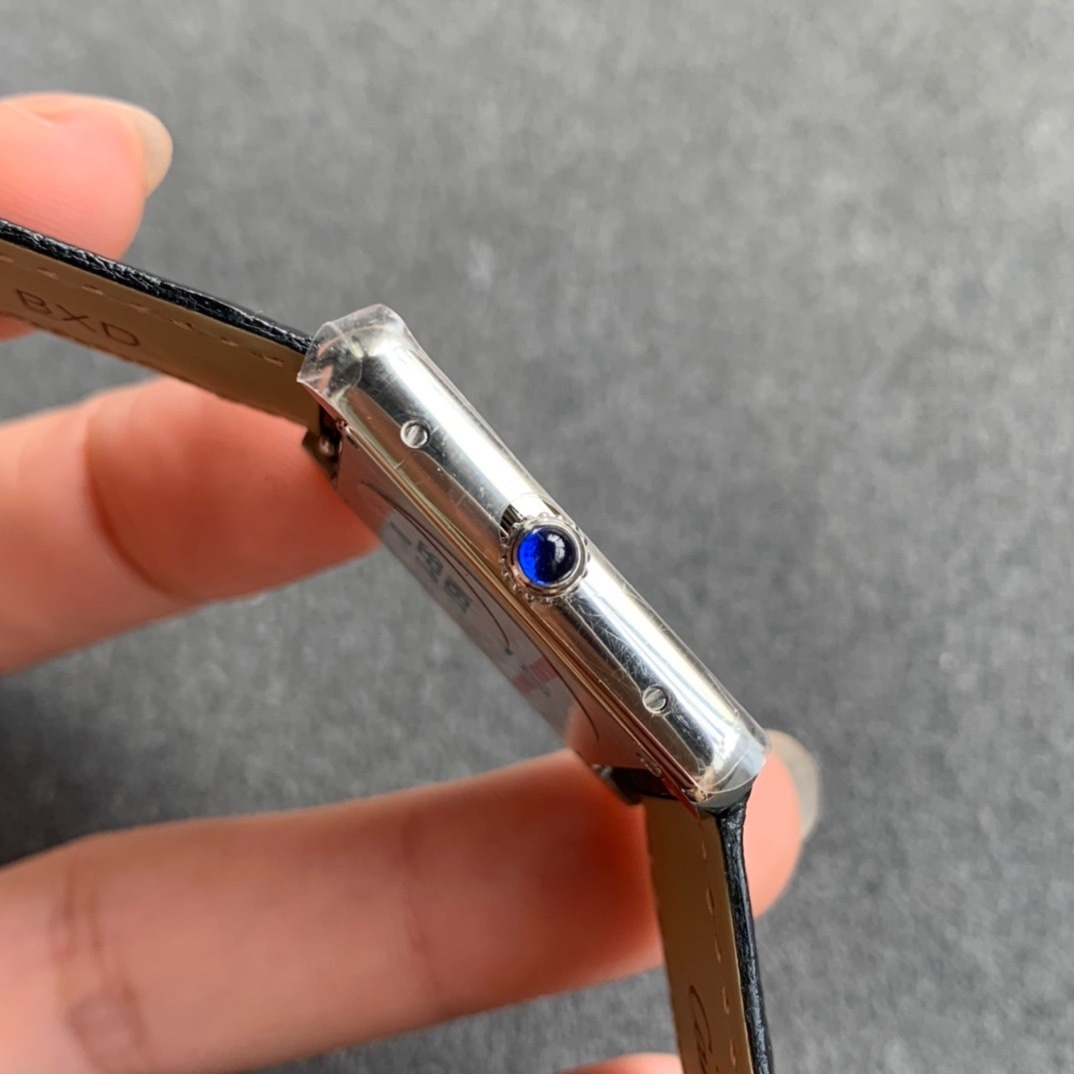 Cartier Tank Solo Large Model 3169 White Dial 27x35mm Women's Watch AM Diamonds