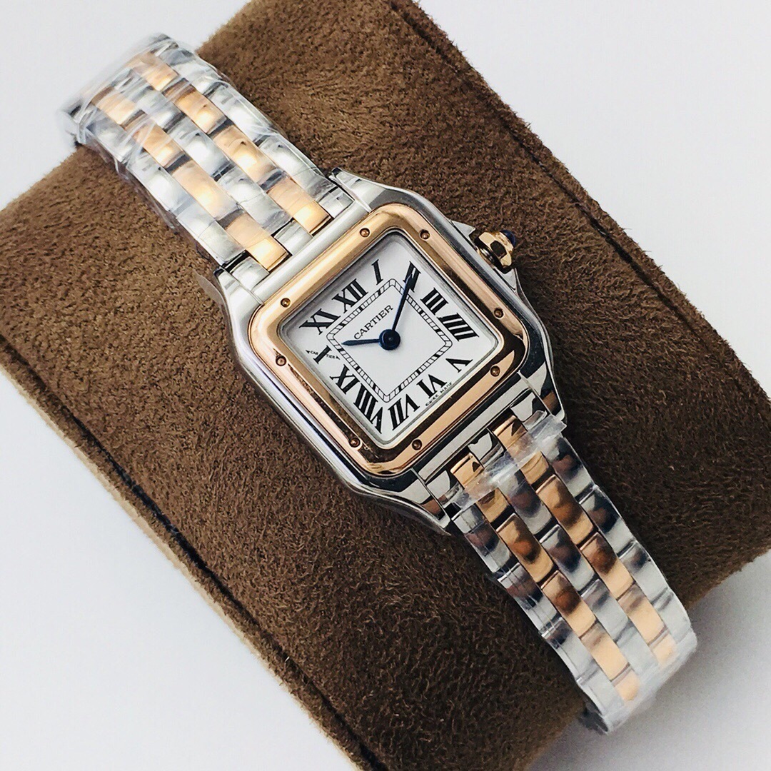 CARTIER Panthere de Cartier 36.5 MM 18K Yellow Gold Bezel Women's Watch