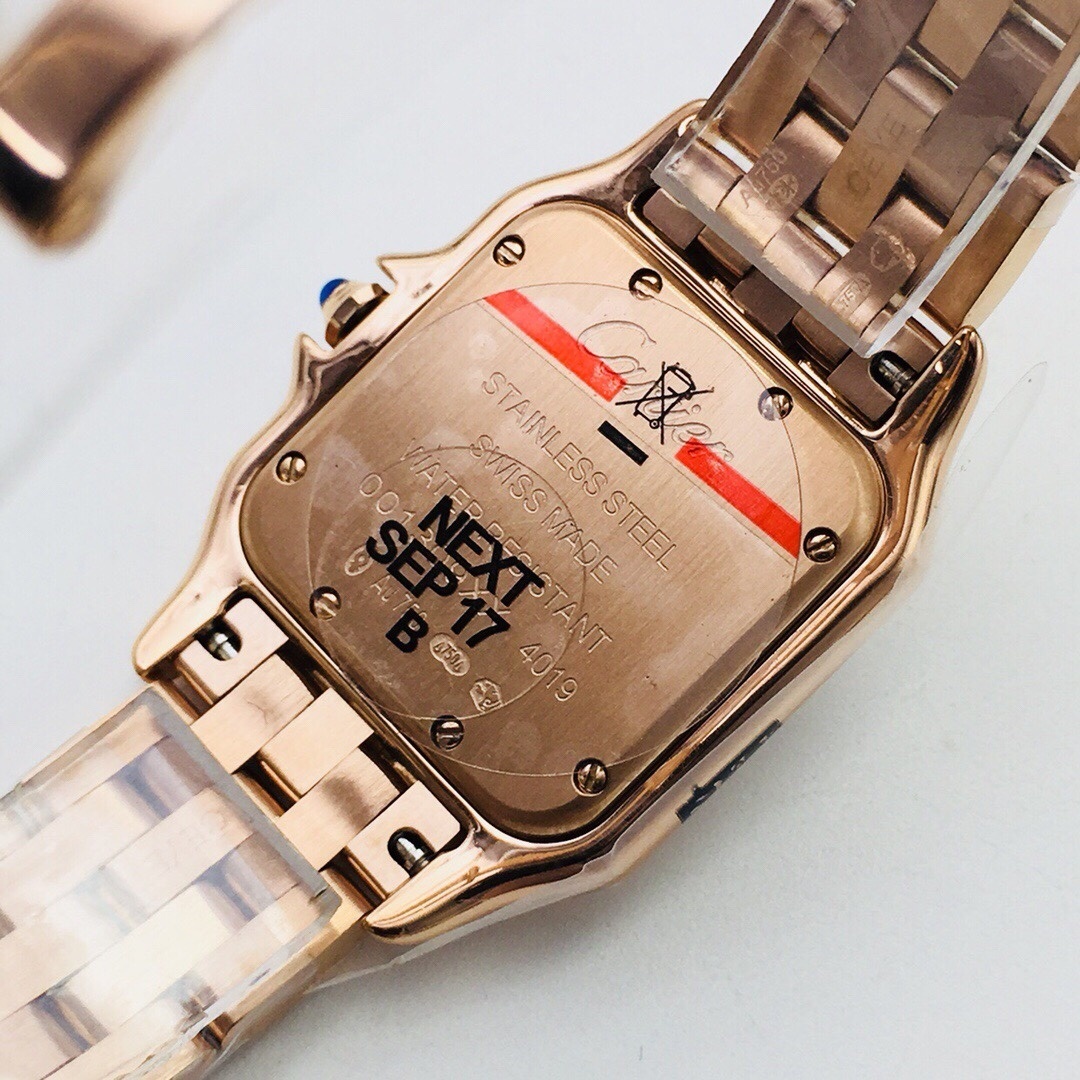 Cartier Panthere WJPN0009 18K Rose Gold Ladies Watch Box Papers