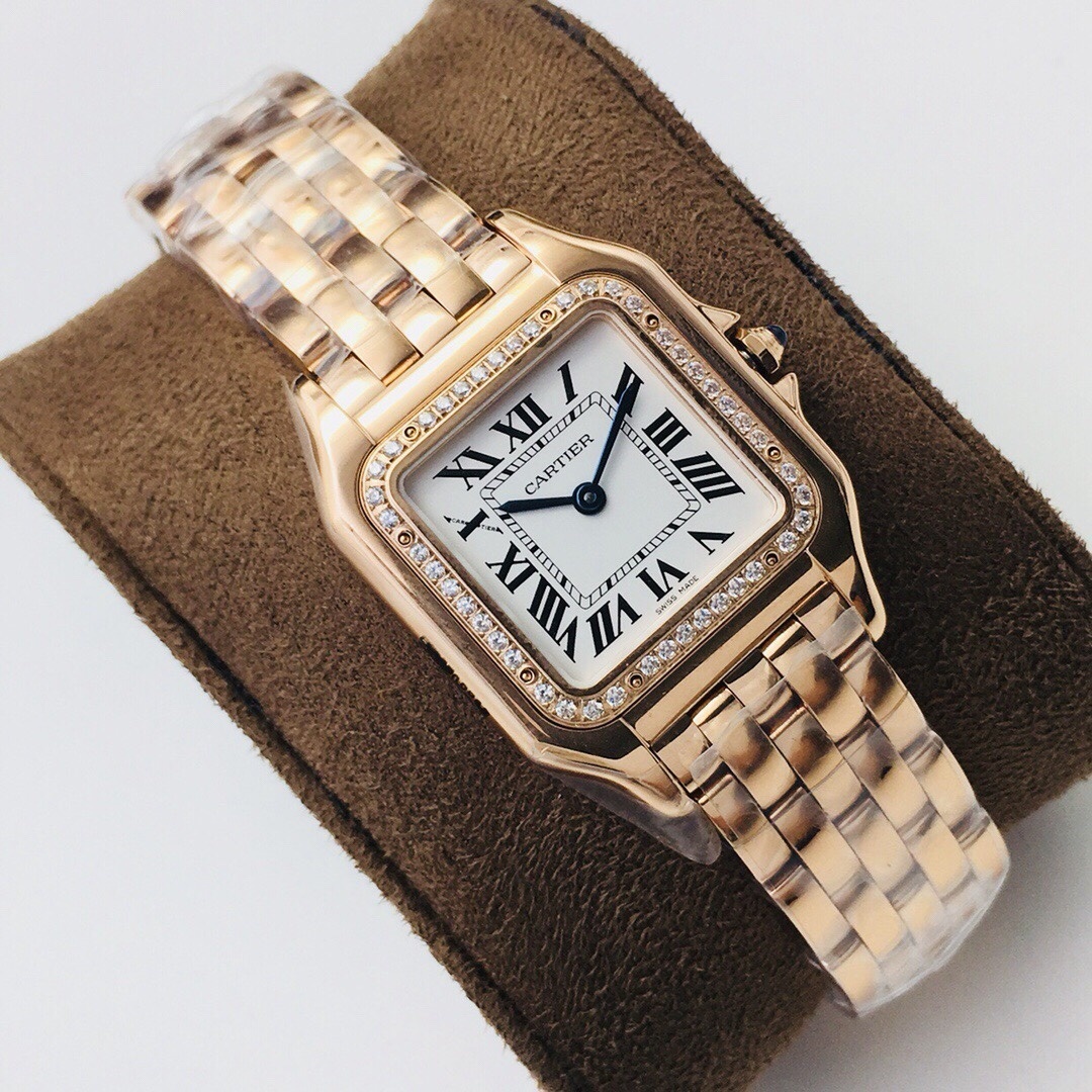 Cartier Panthere WJPN0009 18K Rose Gold Ladies Watch Box Papers