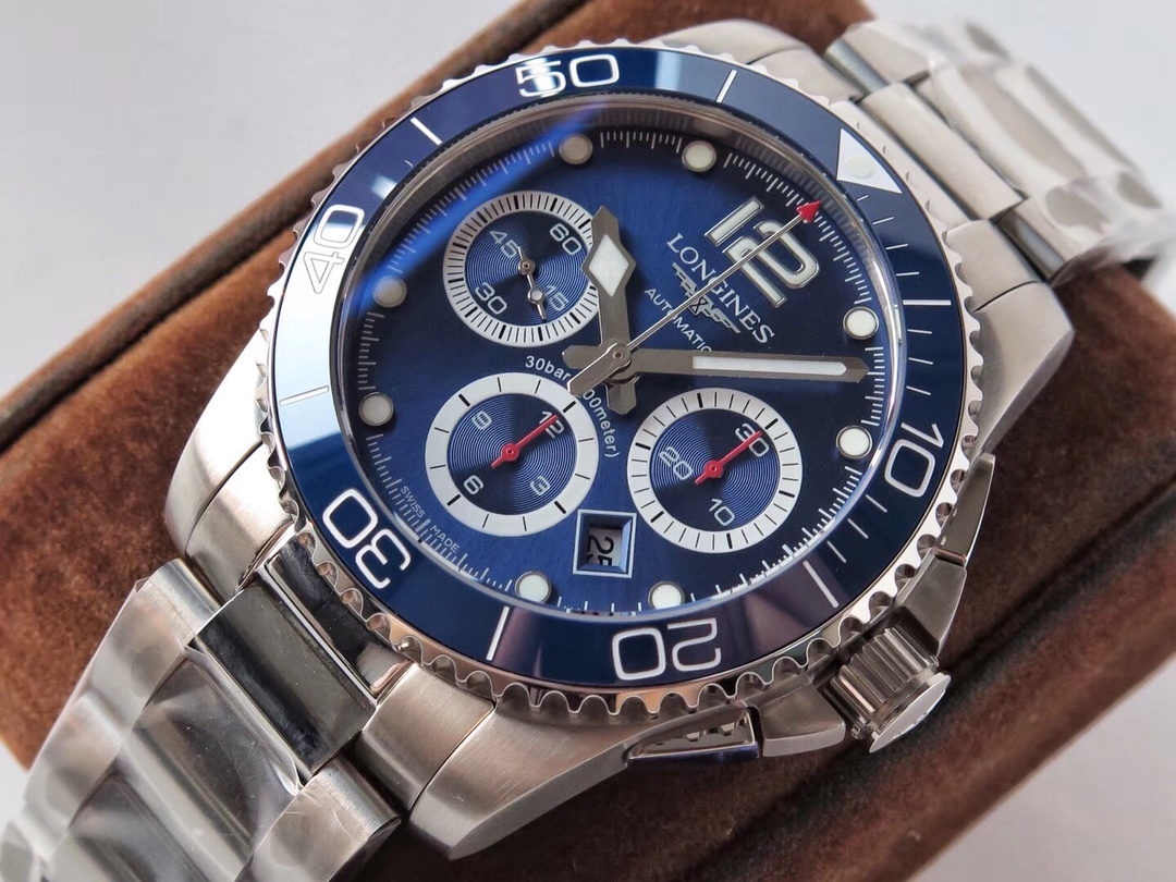 LONGINES HydroConquest 43MM CHRONO AUTO Men's