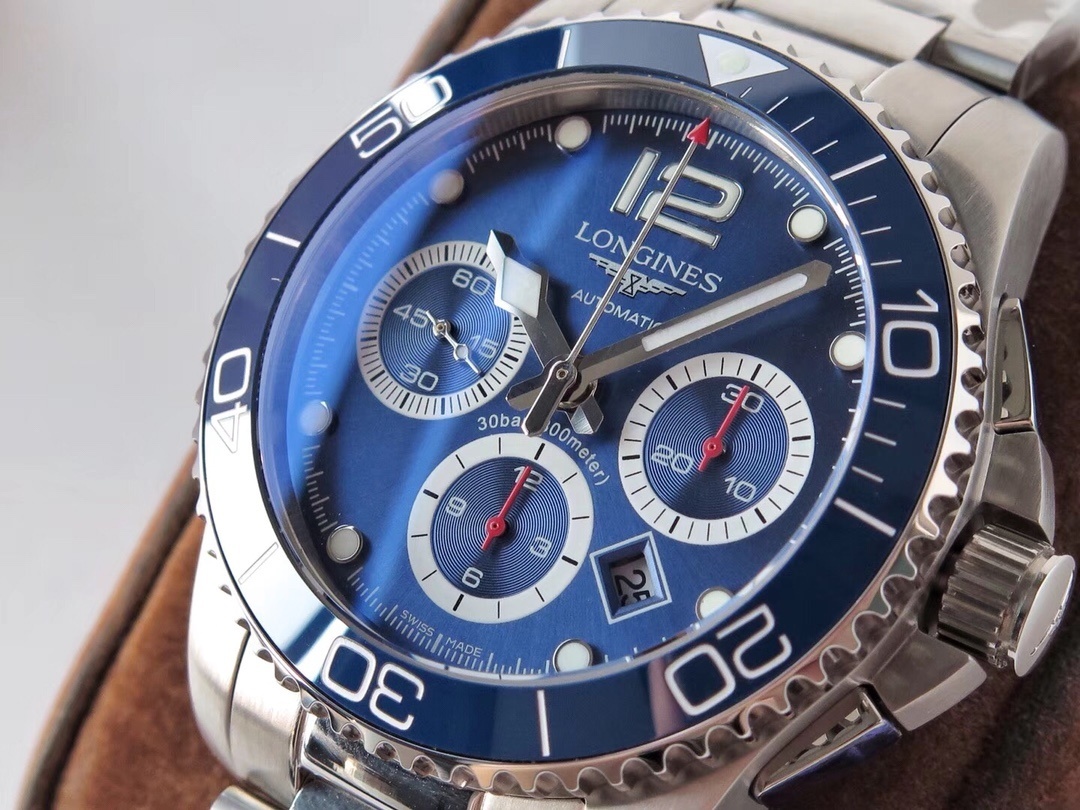 LONGINES HydroConquest 43MM CHRONO AUTO Men's