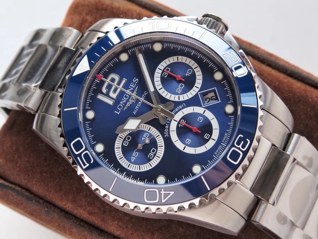 LONGINES HydroConquest 43MM CHRONO AUTO Men's