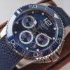 Longines  HydroConquest Automatic Chronograph Blue Dial Blue Rubber Strap Men's Watch L3.783.4.96.9