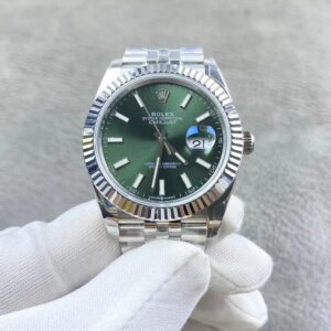 Rolex Datejust 41 Mint Green Dial NEW
