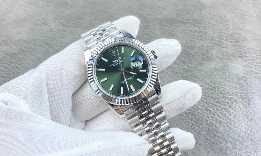 Rolex Datejust 41 Mint Green Dial NEW