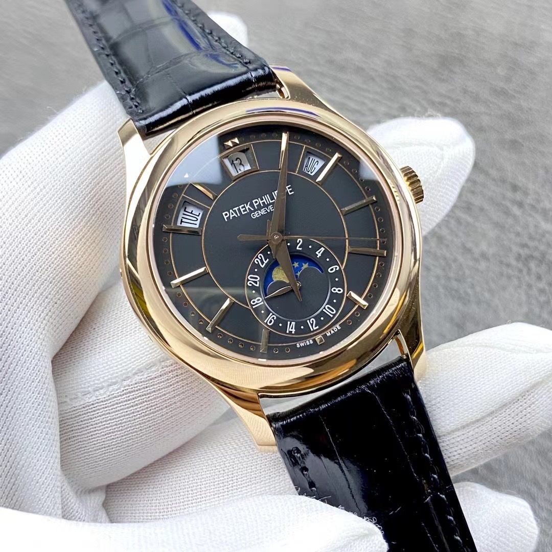 Patek Philippe Complications 5205R Black Dial Box Papers