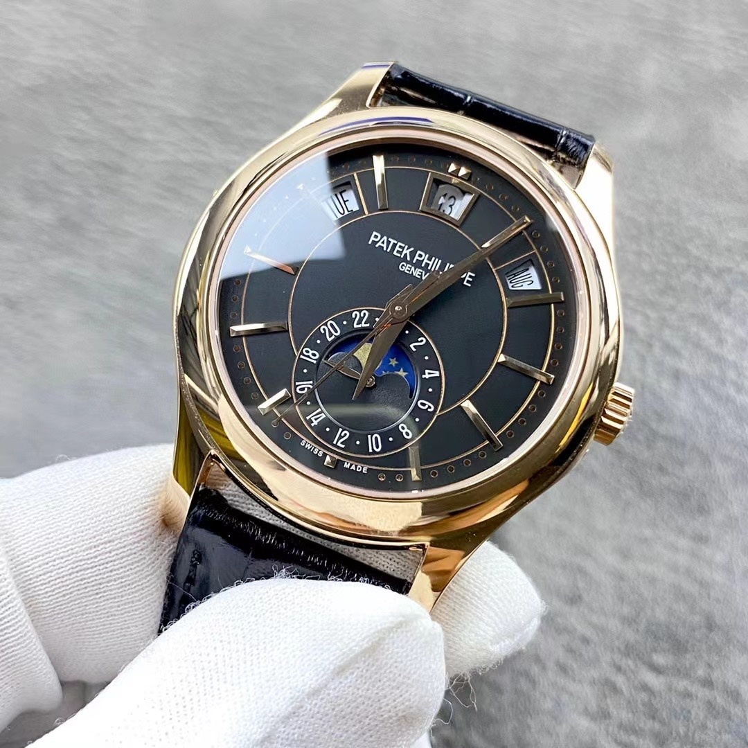 Patek Philippe Complications 5205R Black Dial Box Papers