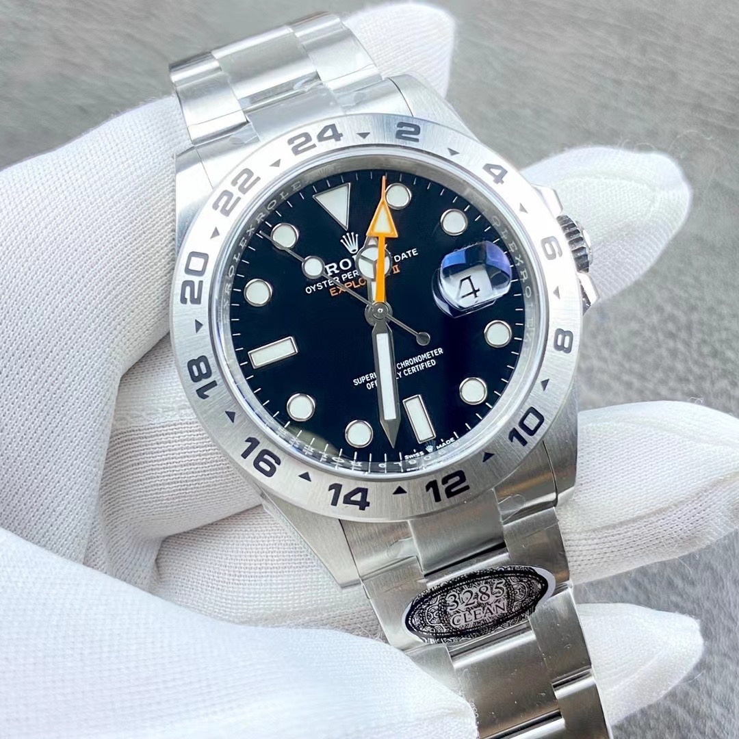 Top-grade watches 07559 Rolex Explorer II watch Oystersteel - m226570-0002