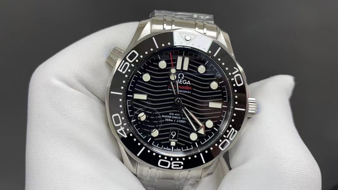 Omega Seamaster Diver 300m Steel Black Dial 42mm