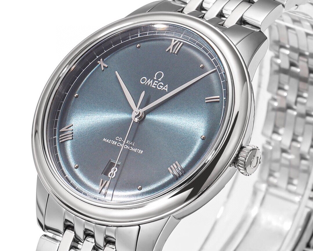 Omega De Ville Prestige 40 mm, steel on steel - 434.10.40.20.