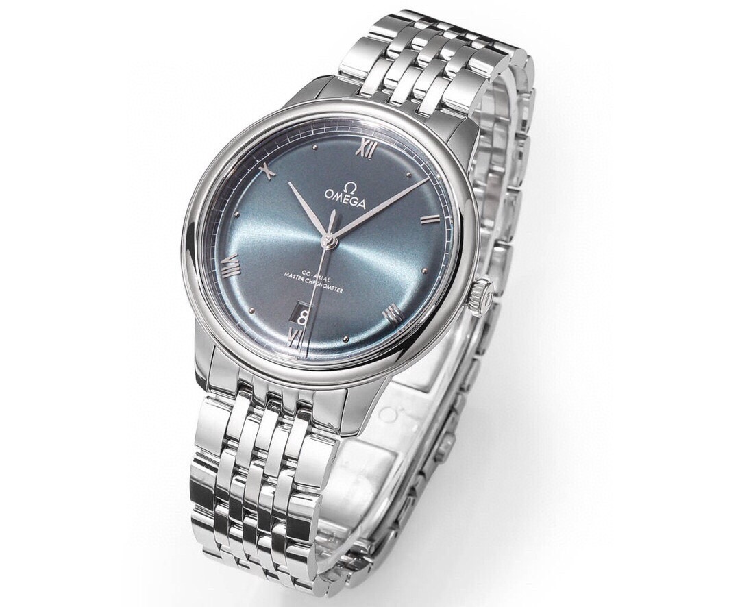 Omega De Ville Prestige 40 mm, steel on steel – 434.10.40.20.