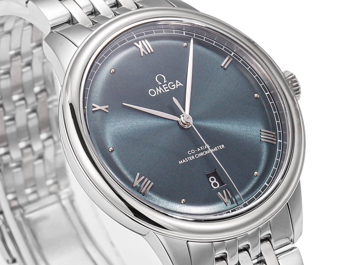 Omega De Ville Prestige 40 mm, steel on steel - 434.10.40.20.
