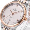 OMEGA OMEGA De Ville Prestige Co-Axial Master Chronometer Silver Dial Steel and Sedna Gold Watch | 40mm | O43420402002001