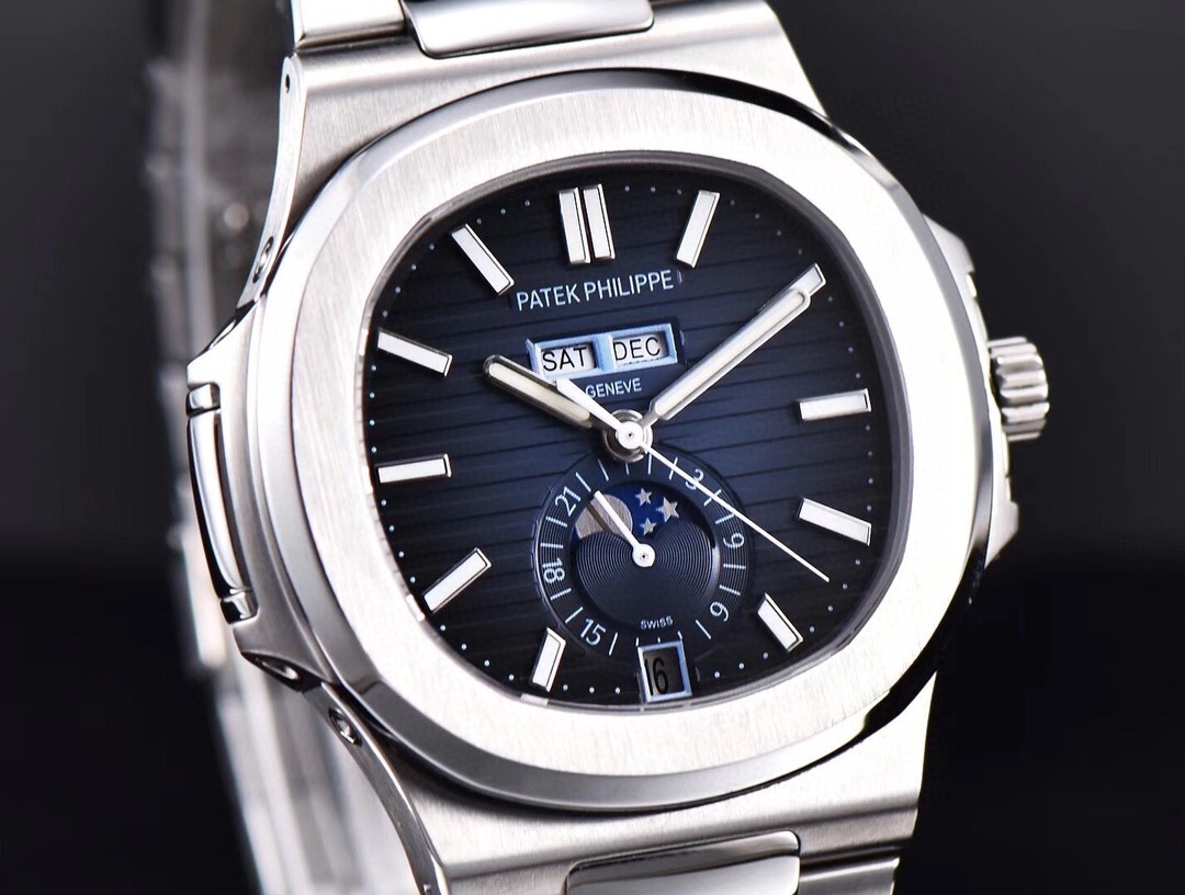 Patek Philippe Nautilus Blue Men's Watch - 5726/1A-014