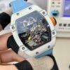 Top-grade watches 07799 Richard Mille RM27-02 Rafael Nadal Tourbillon White Carbon