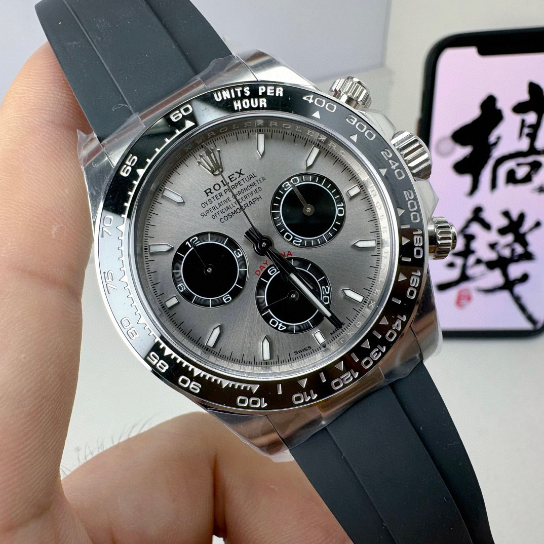 Rolex Daytona 40mm Oyster Flex 116519LN White Gold