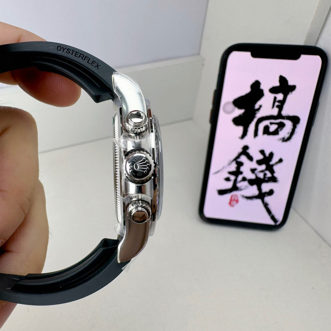 Rolex Daytona 40mm Oyster Flex 116519LN White Gold