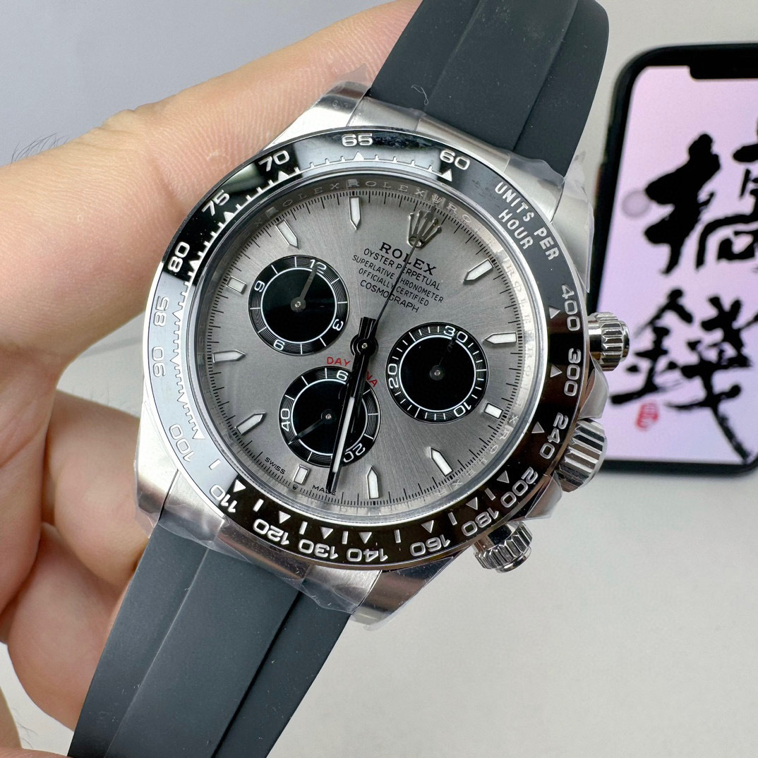 Rolex Daytona 40mm Oyster Flex 116519LN White Gold