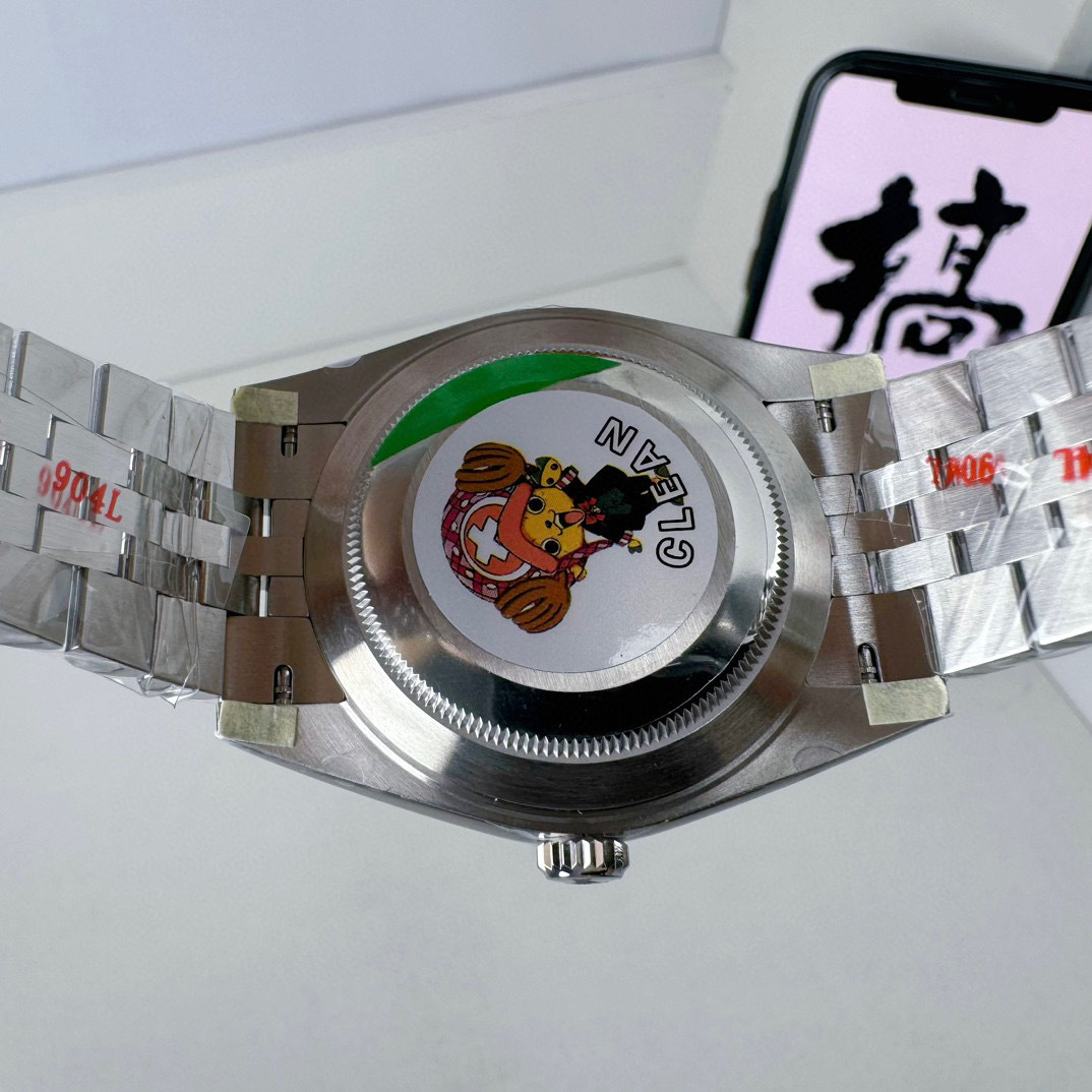 Rolex  Datejust 41 Mint Green Dial Automatic Men's Steel and White Gold Jubilee Watch