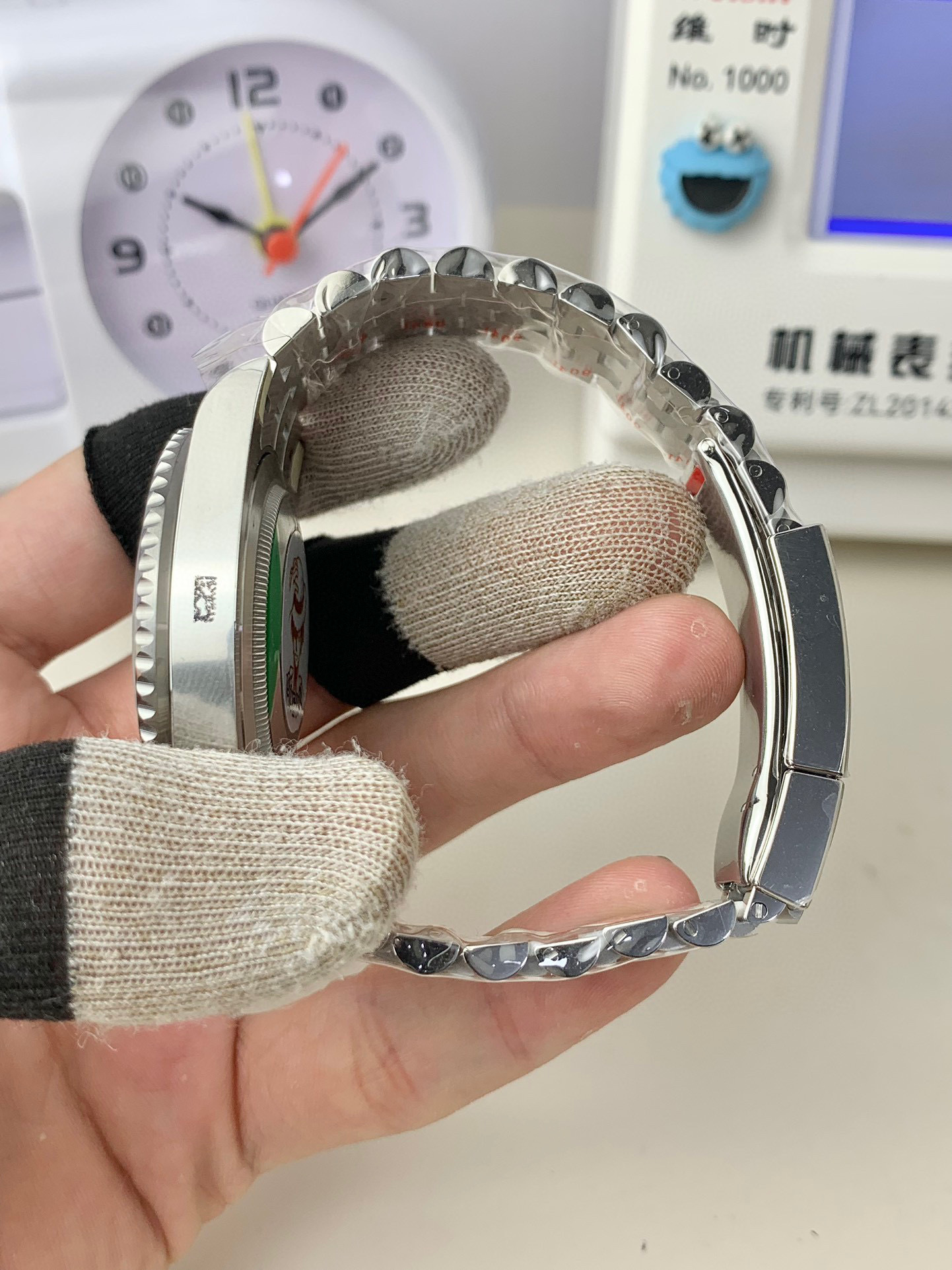 Top-grade watches 07847 Rolex GMT Master II "Sprite" Left-Handed 126720VTNR "Destro" Stainless Steel