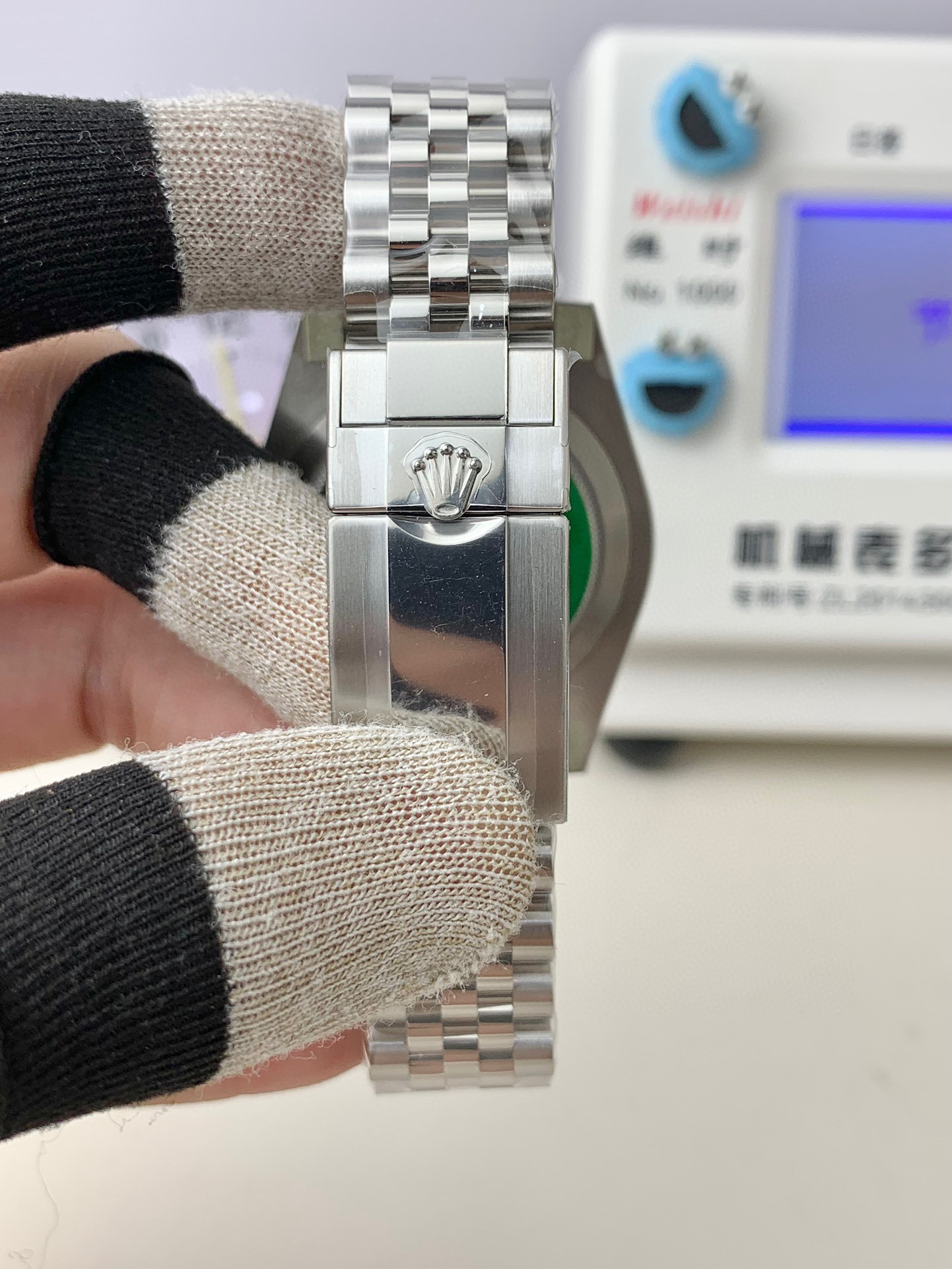 Top-grade watches 07847 Rolex GMT Master II "Sprite" Left-Handed 126720VTNR "Destro" Stainless Steel