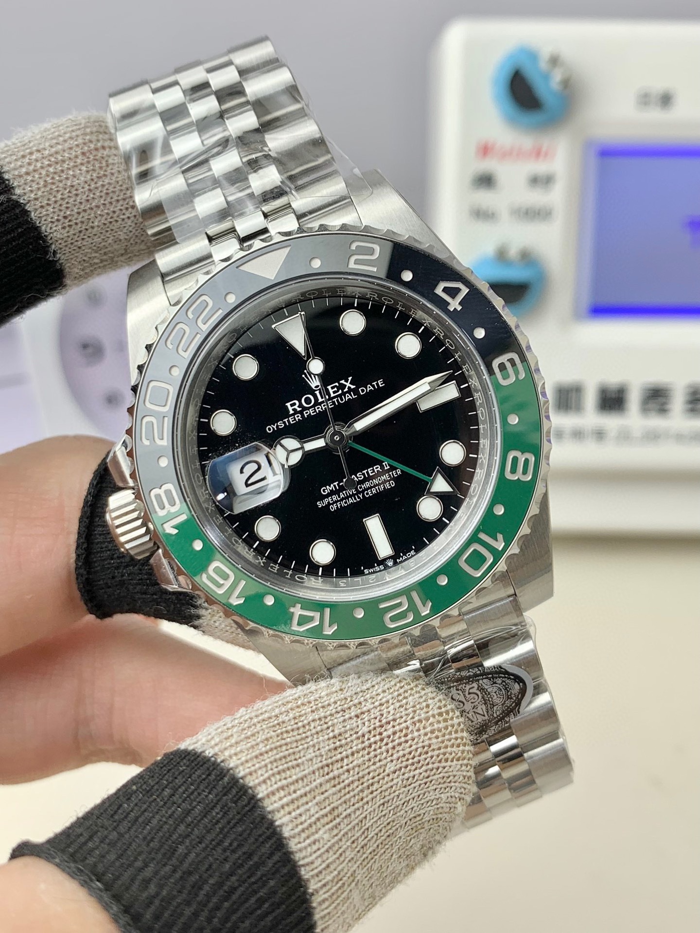 Rolex GMT Master II “Sprite” Left-Handed 126720VTNR “Destro” Stainless Steel