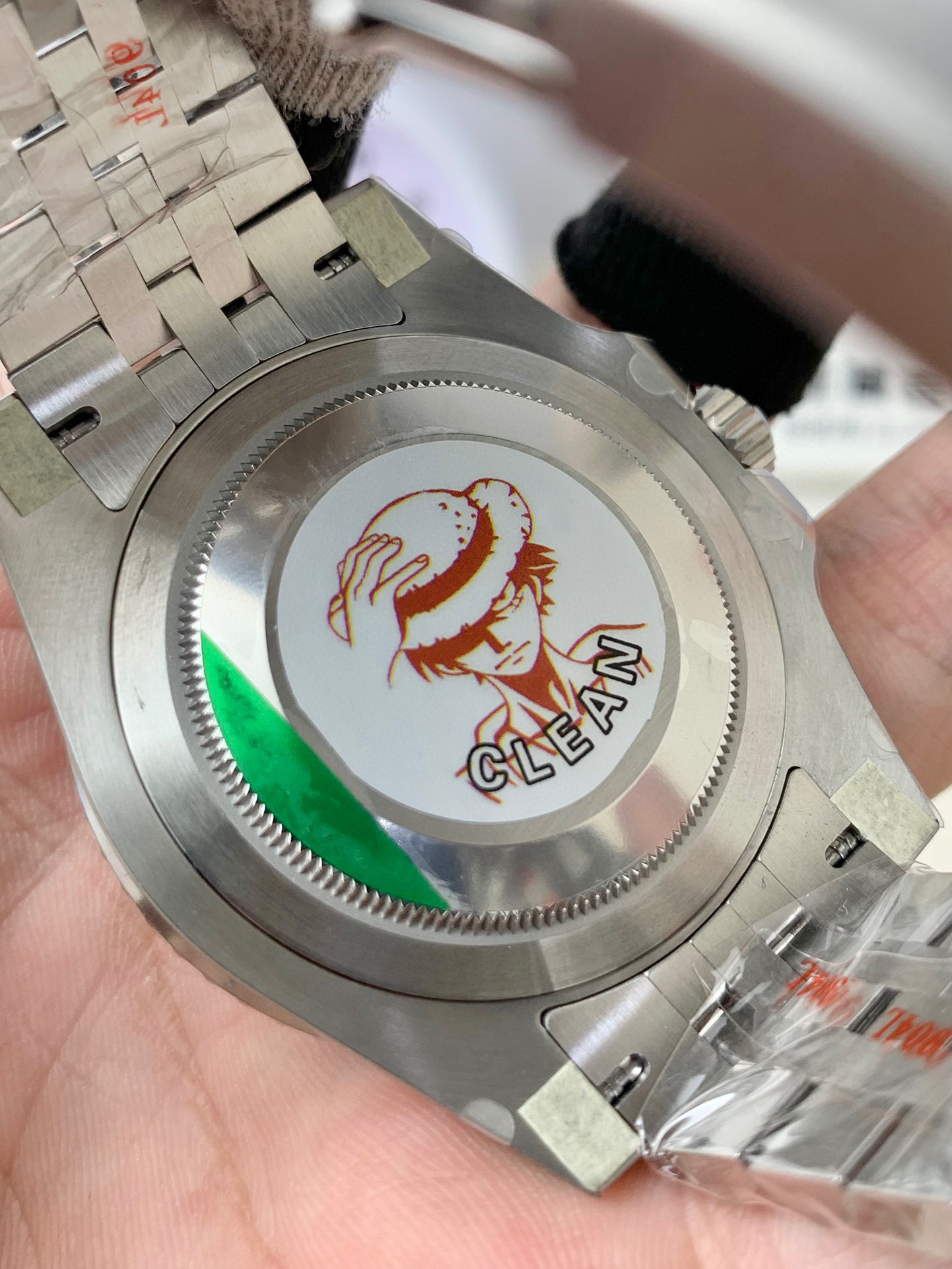 Top-grade watches 07847 Rolex GMT Master II "Sprite" Left-Handed 126720VTNR "Destro" Stainless Steel