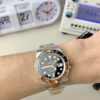 Top-grade watches 07866 Rolex GMT-Master II RootBeer 40mm 18k Rose Gold/Steel Oyster Mens Watch 126711