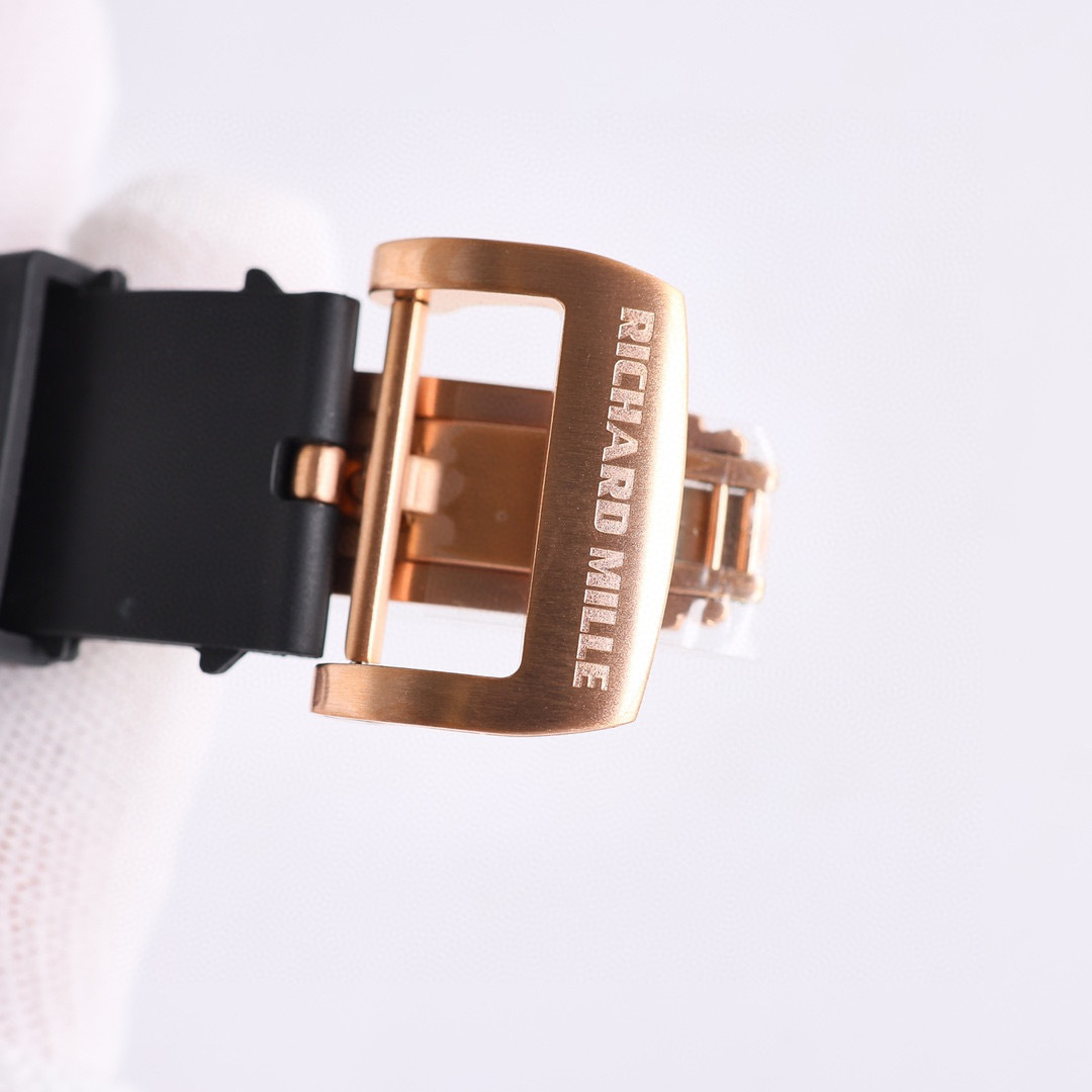 Top-grade watches 07876 Richard Mille 1:1 RM 052 Skull Tourbillon gold-plated watch