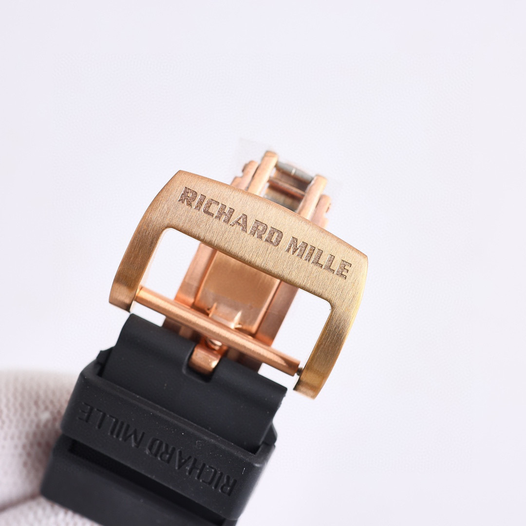 Top-grade watches 07919 Richard Mille RM 052 1454252 Gold Dial Men Watch - Richard