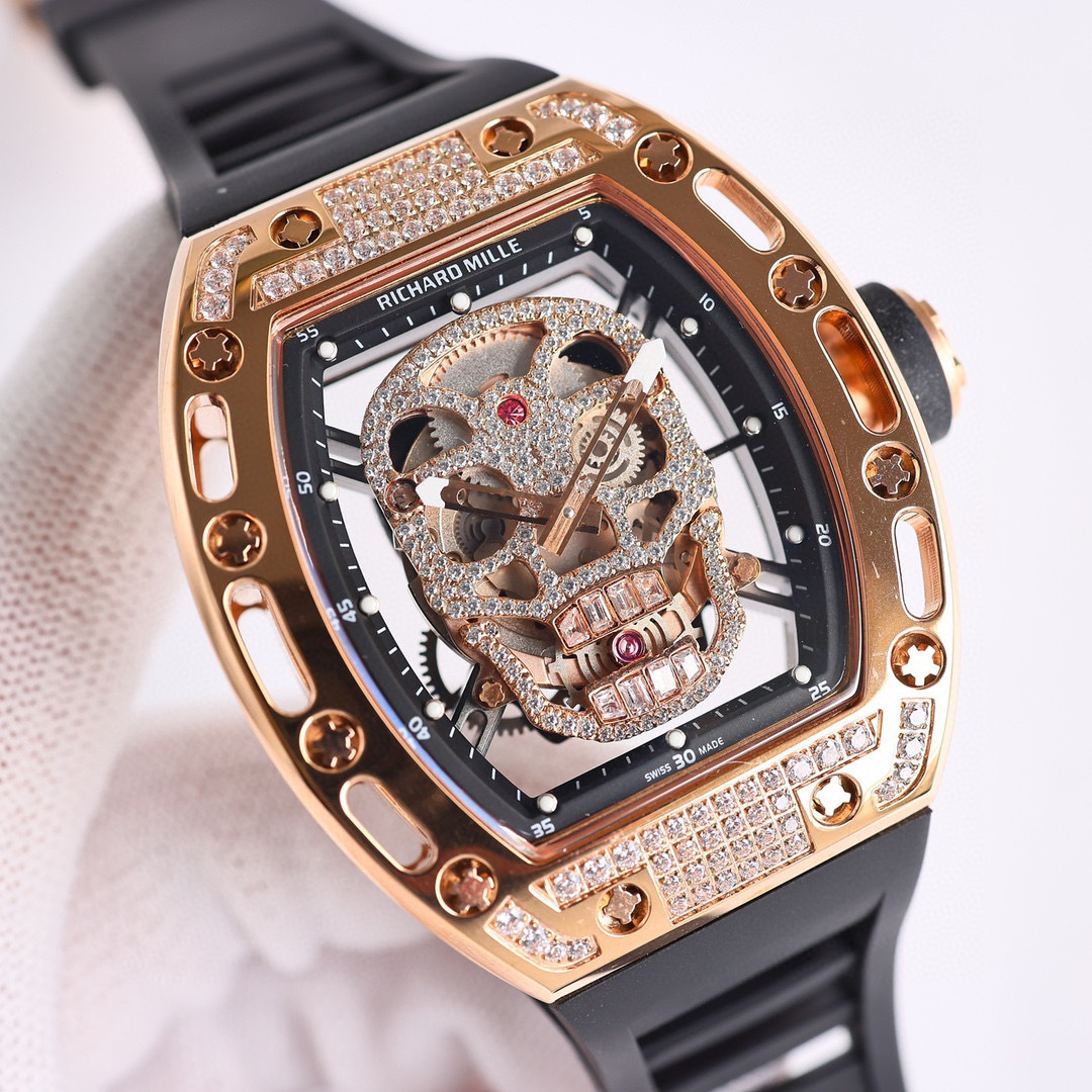 Richard Mille RM 052 1454252 Gold Dial Men Watch – Richard