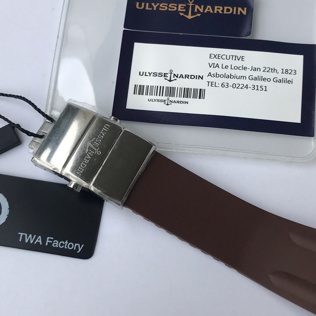 Top-grade watches 08049 Ulysse Nardin El Toro Perpetual Calendar GMT ± Rose Gold 43mm Limited 500 322-00 Mo