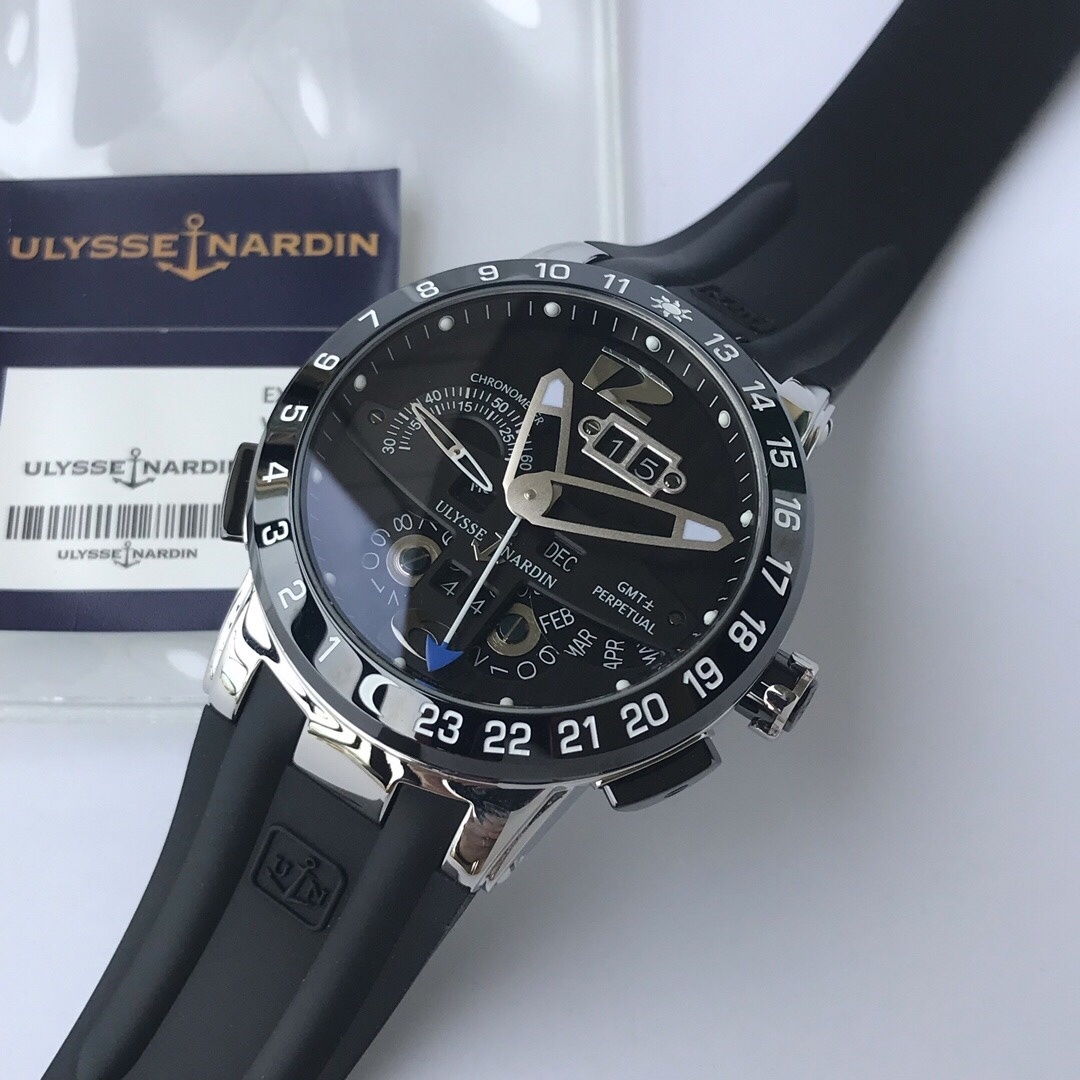 Top-grade watches 08079 Ulysse Nardin El Toro Men’s Black Watch – 320-00